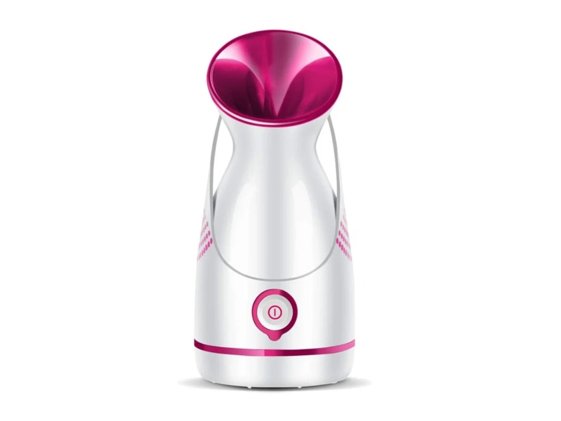 Vaporizador Facial Nano Ion Vaporizador Facial Vaporizador De Névoa Quente Para Rosto Home Sauna Spa Branco Bestvite