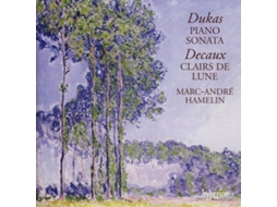 CD Dukas / Decaux, Marc-André Hamelin - Piano Sonata & Other Works (1CDs)