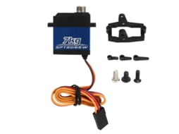 Servo Digital 7kg Com Engrenagens Metalicas Impermeavel Para Carro Controle Remoto Traxxas 1/18 Trx4m