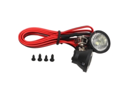 Faróis Led Universais Para Carros Rc De Crawler 1/10, Luzes De Teto Para Modelos De Carros Controle Remoto
