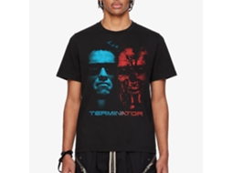 Rockinstone Terminator Face Off Black Adult T-shirt Size:xxxl
