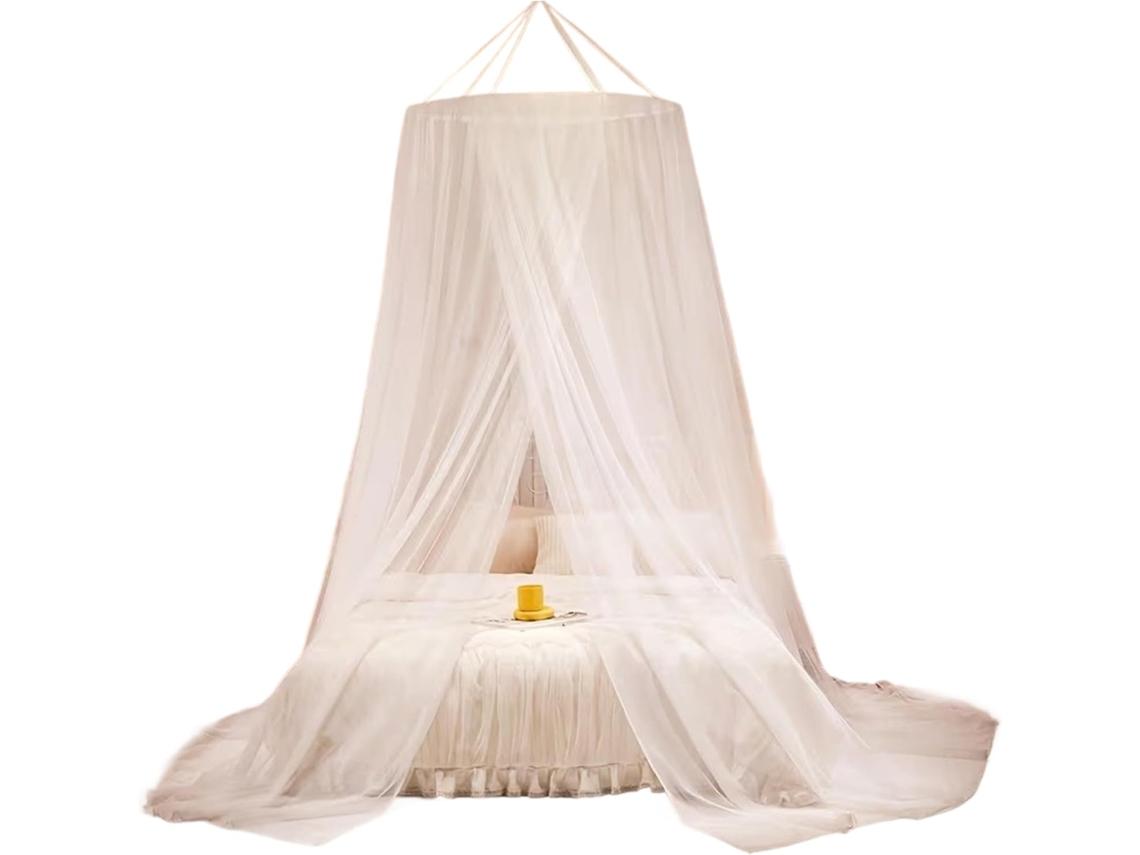 Cortinas De Dossel Para Cama, Dossel Decorativo, Alças De Fixação Fáceis Usar, Barreira Dobrável Para Casa, Quarto E