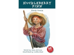 Livro Huckleberry Finn de Mark Twain (Inglês)