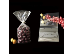 100 Sacos De Celoфан Transparente, Sacos Plásticos Gussetados Para Alimentos, Material Opp De Grau Alimentar