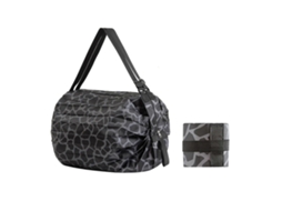 Conjunto de 2 Sacolas de Compras Reutilizáveis, Leves e Dobráveis, Resistentes e Impermeáveis, com Rodinhas, Diversas Cores À Escolha GOKOCO
