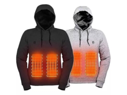 2026 sudadera com Capuz Térmica Usb, Leve e Aquecida, Tecnologia de Fibras de Carbono, Ajustável, para Homens e Mulheres