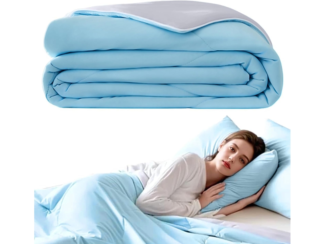 Cobertor Refrescante Roupa de Cama Dupla Face para Todas as Estações, Ideal Dormir, Quartos, Camping CHABERLU