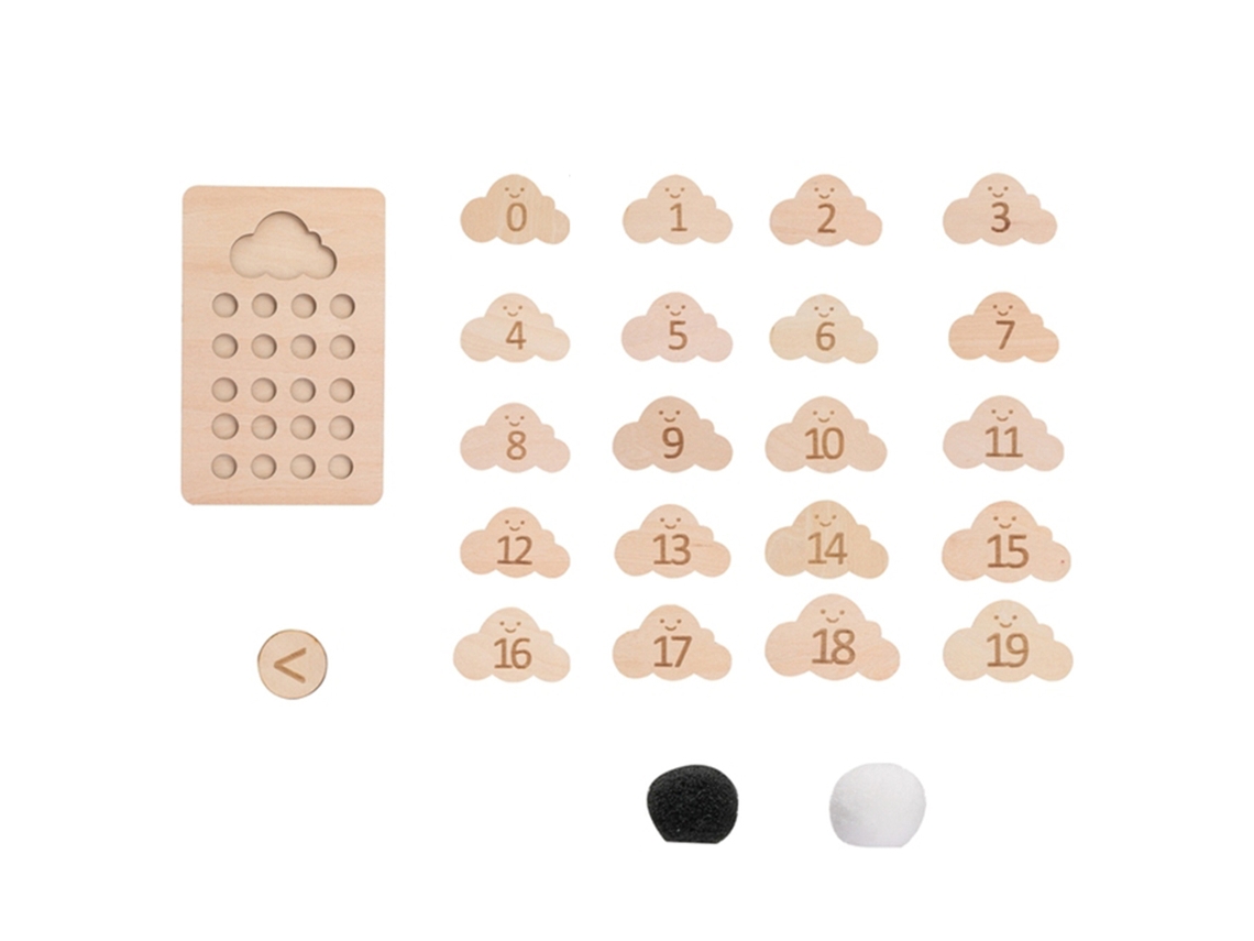 Primerox brinquedo de Madeira Tabuleiro de Números para Crianças Jogo Educativo Aprendizagem Matemática