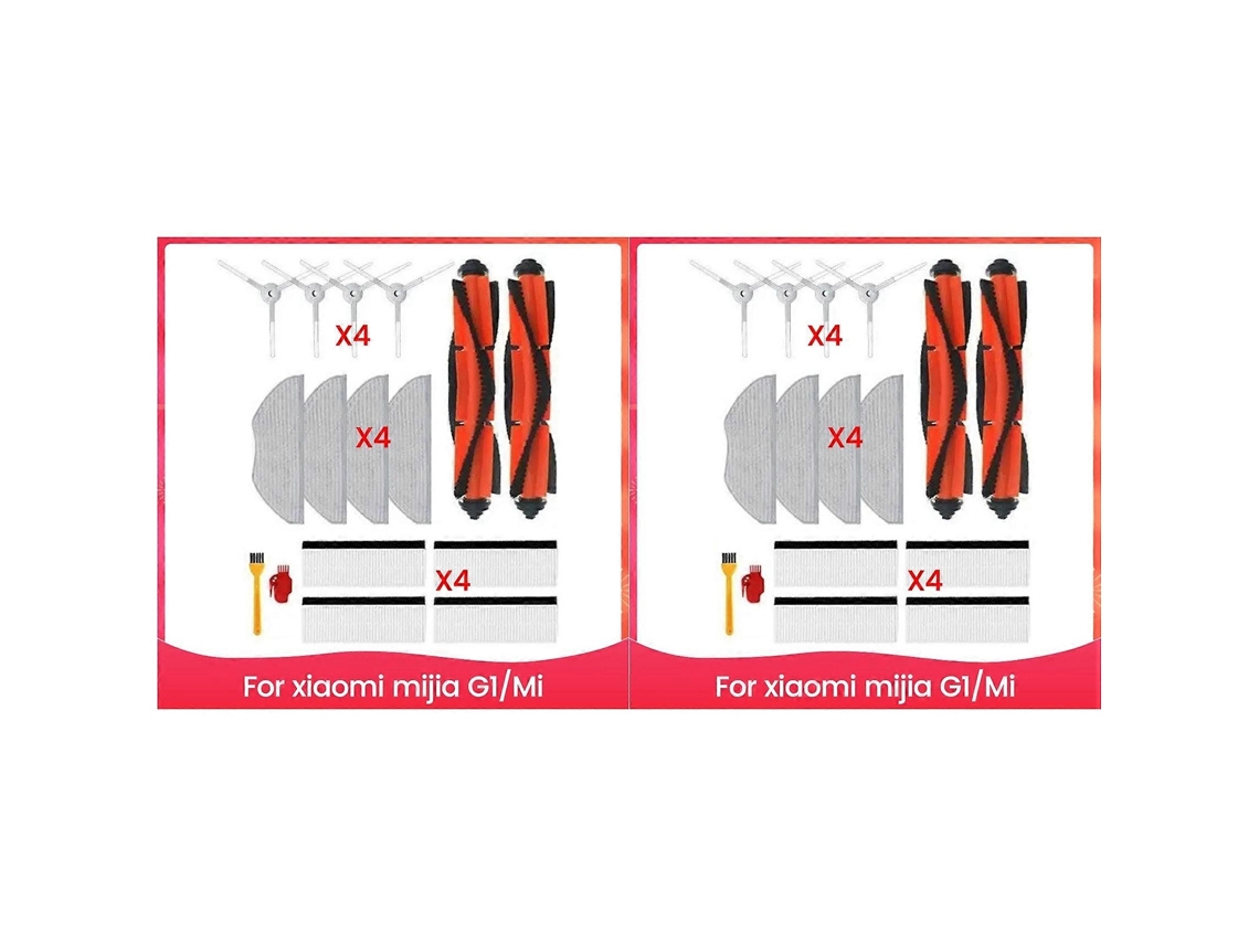 2 Set Replacement Parts For Mijia G1, Mi Robot Vacuum-mop Essential, Mjstg1, Skv4136gl Vacuum Cleaner Accessories