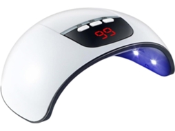 Lâmpada Uv - Secador De Unhas - Lâmpada Para Unhas - Lâmpada Led Para Esmalte Em Gel - Branca