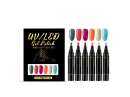 Esmalte em Caneta LAXISCREED para Unhas com Acabamento Uniforme e Duradouro