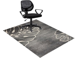 Tapete Protetor 70 X 100 Cm Piso Proteção Pisos Duros, Cadeiras