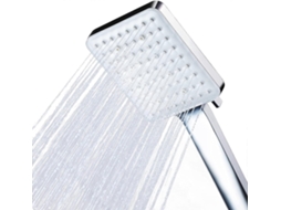 Ducha de Alta Presión Cuadrada Universal Ajustable 6 Modos Sustitutable Robusta para Baño Cromada