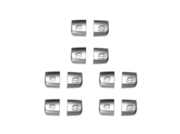 12x Botões de Comando para Vidros Elétricos para Mercedes benz Classe C W205 e Glc W253 (dianteiros/traseiros)