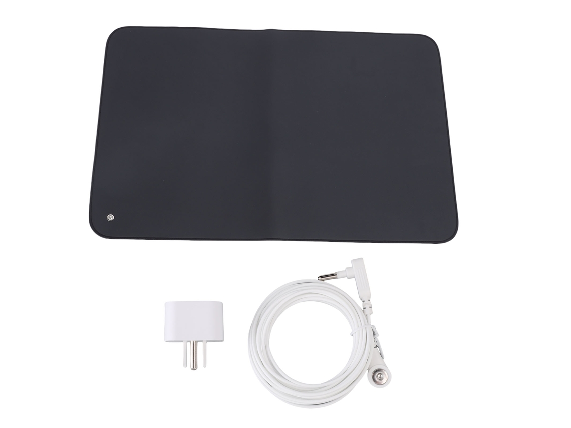 Tapete De Aterramento (23,62 Polegadas × 15,75 Polegadas, Material De Carbono Condutivo)