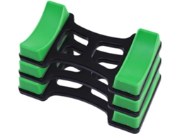 Conjunto de 3 Peças Suporte para Halteres Besportble, Expositor e Organizador Halteres, Acessório Fitness