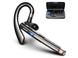 Kit Mãos Livres Bluetooth V5.1 SENLIN Hands Free Cvc 8.0 com Cancelamento de Ruído com MicroAuriculares Duplo