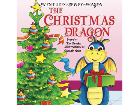 Livro The Christmas Dragon de Ron Brooks (Inglês)