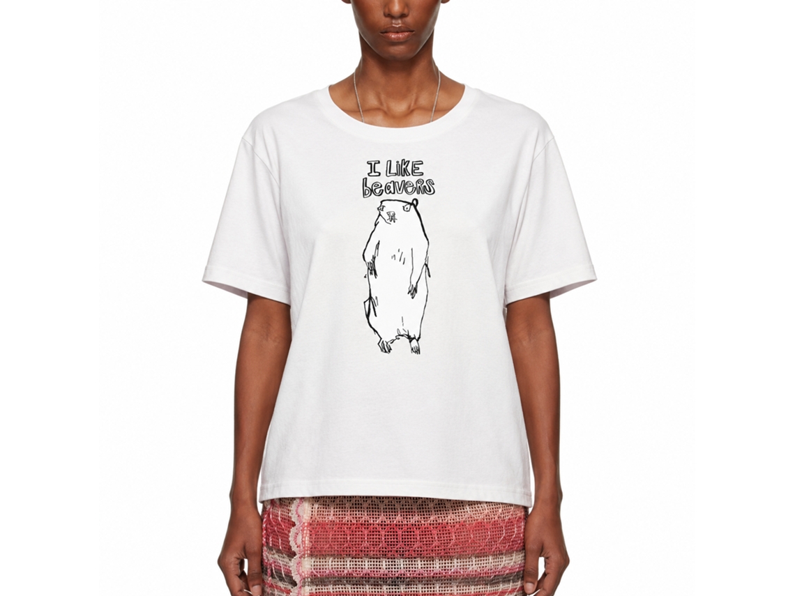 Rockinstone I Like Beavers Made By Harriet T-shirt Unique Designer Style