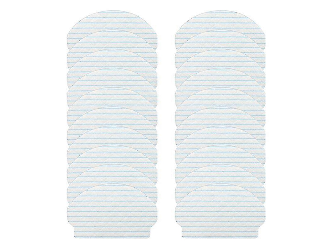 20pcs Disposable Strong Mop Cloths Pads For Deebot Ozmo 920 950 T5 N5 N8 Dj65 Dx55 Vacuum Cleaner P_glo