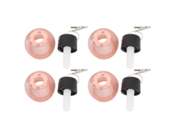 4 Pcs Luzes de Lanternas Solares com Efeito de Chamas Resistentes À Água