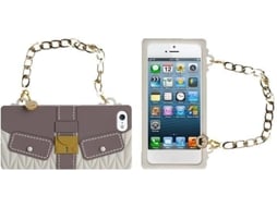 Capa iPhone 5, 5s, SE MAIWORLD Clochet Castanho