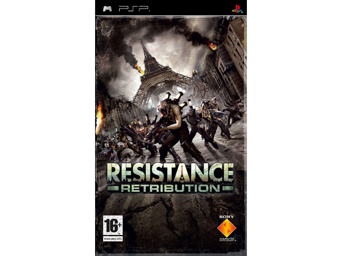 Jogo PSP Essentials Resistance: Retribution