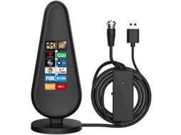 Para Smart Tv, Canais Locais Gratuitos 4k 1080p Suporta Todas As Tvs Com Cabo Coaxial De 18 Pés Zeuxo
