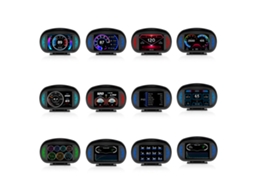 Car Head Up Display Obd Gps Lcd Smart Gauge 12 Interfaces