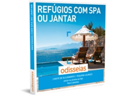 ODISSEIAS Pack Presente - Refúgios com Spa ou Jantar | Experiência de alojamento para 2 Pessoas