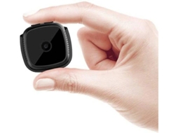 Mini Spy Camera Hd Sem Fio Gravador Vídeo Ip Detecção Movimento Preto Yizhood