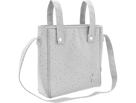 Saco de Maternidade  Astra Cinza (10x34x33 cm)