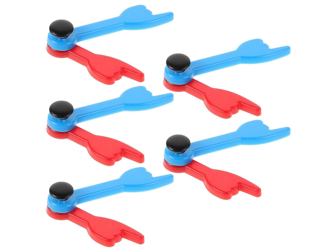 Ponteiros de Plástico para Relógio Brinquedo Infantil, Conjunto 5 Peças Montagem Doméstico. GOKOCO