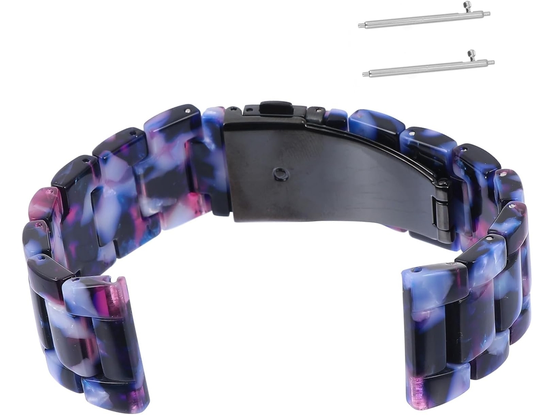 Pulseira De Resina Para Relógio, Compatível Com Smartwatch, Leve E