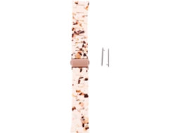 Pulseira De Resina Estampada E Moderna Com Fecho De Substituição Para Smartwatch, Ideal Para Ativida Gokoco