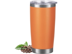 Caneca de Cerveja Clássica de Aço Inoxidável com Parede Dupla e Isolamento a Vácuo, Empilhável AQUAFORGE