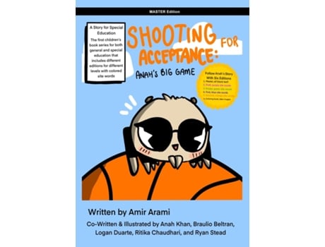 Livro Shooting for Acceptance Master Edition A Story for Special Education de Amir Arami (Inglês)
