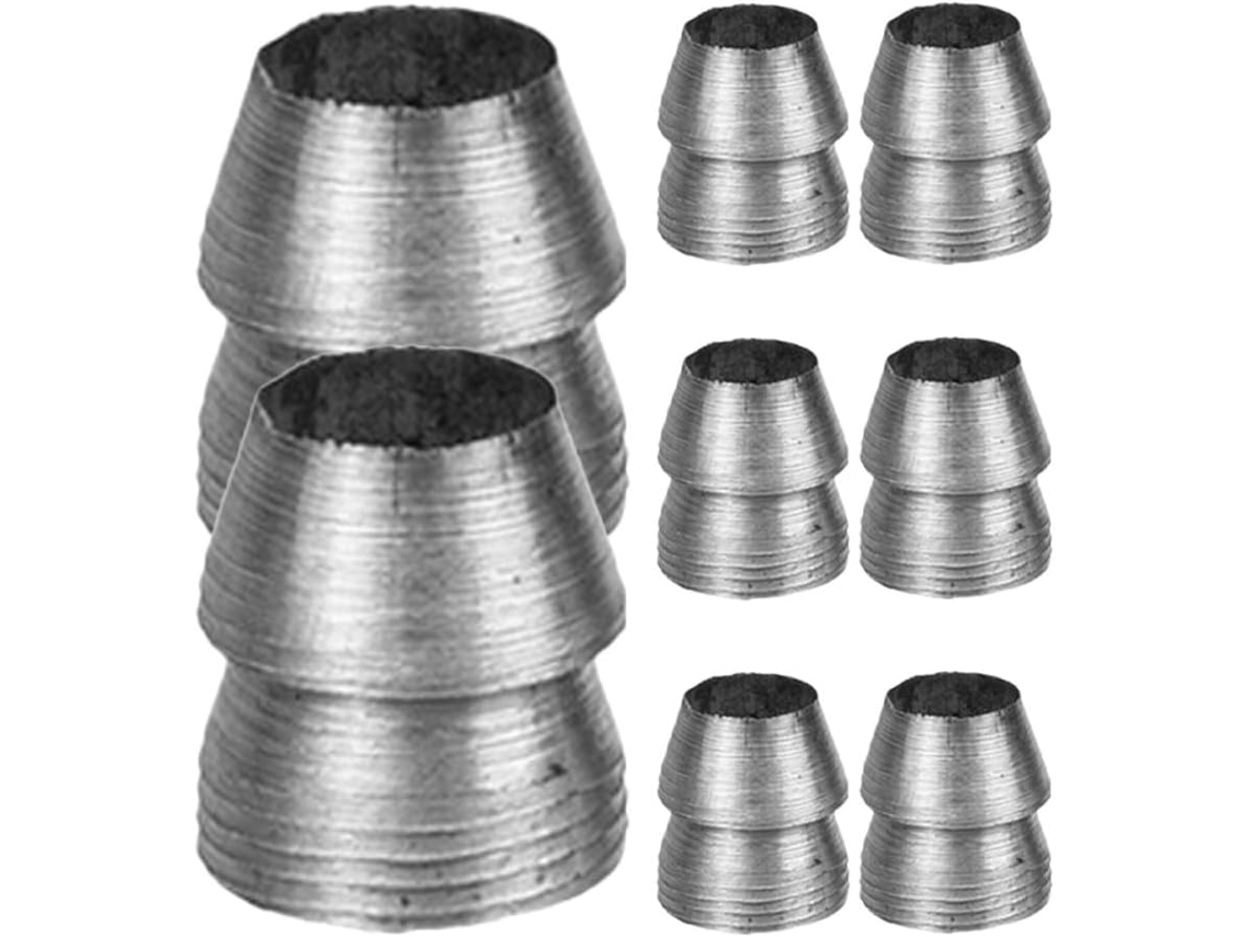 Kichouse Kit de 8 Cunhas Metálicas para Martelo, Material Ferroso, Fácil Armazenamento, Reforça Estruturas de Madeira, CHABERLU