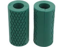 Protetores De Ombro Healifty Em Silicone Verde Para Barra Levantamento