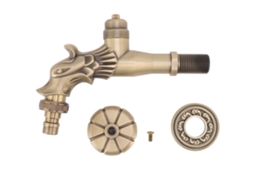 Ponta de Spray para Torneira de Cozinha G1/2 Prata S/MARCA