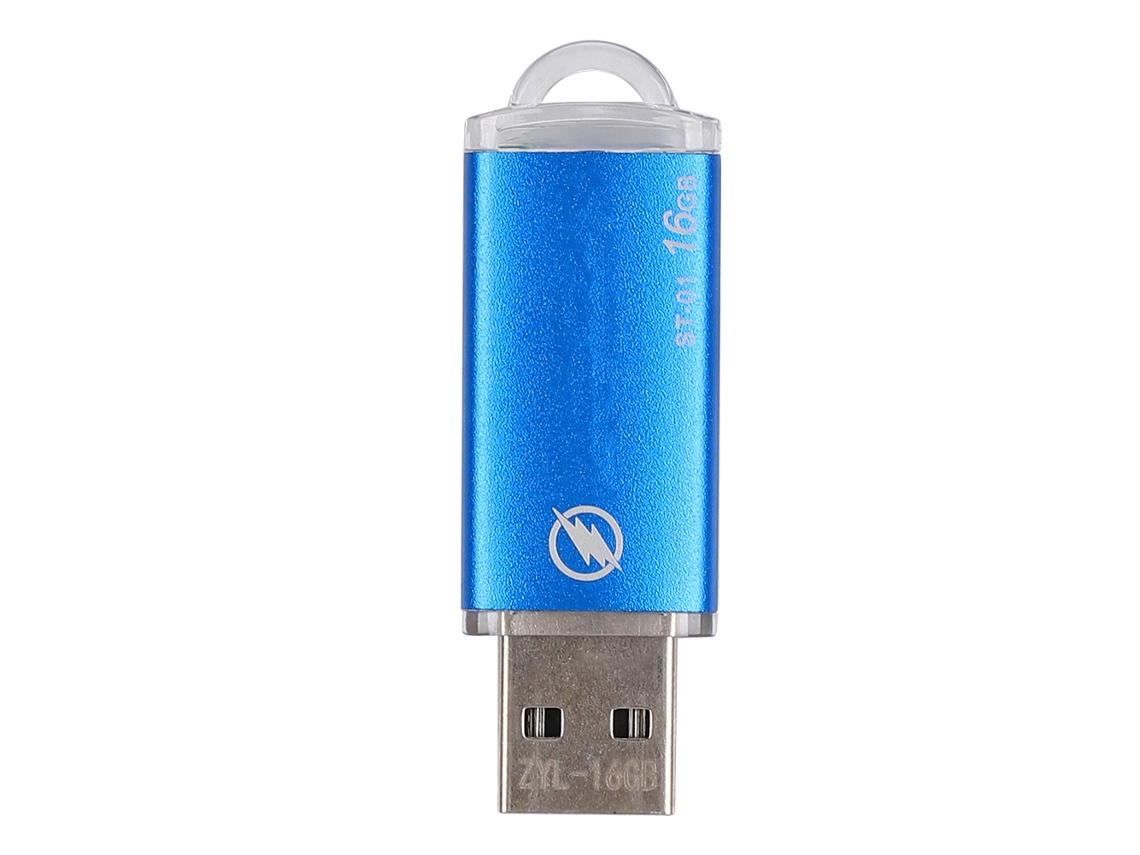 Pen Drive Usb (transferência De Alta Velocidade, Cor Metal) 3.0 Cor Metal 16gb Pen Drive Usb De Alta Velocidade Azul