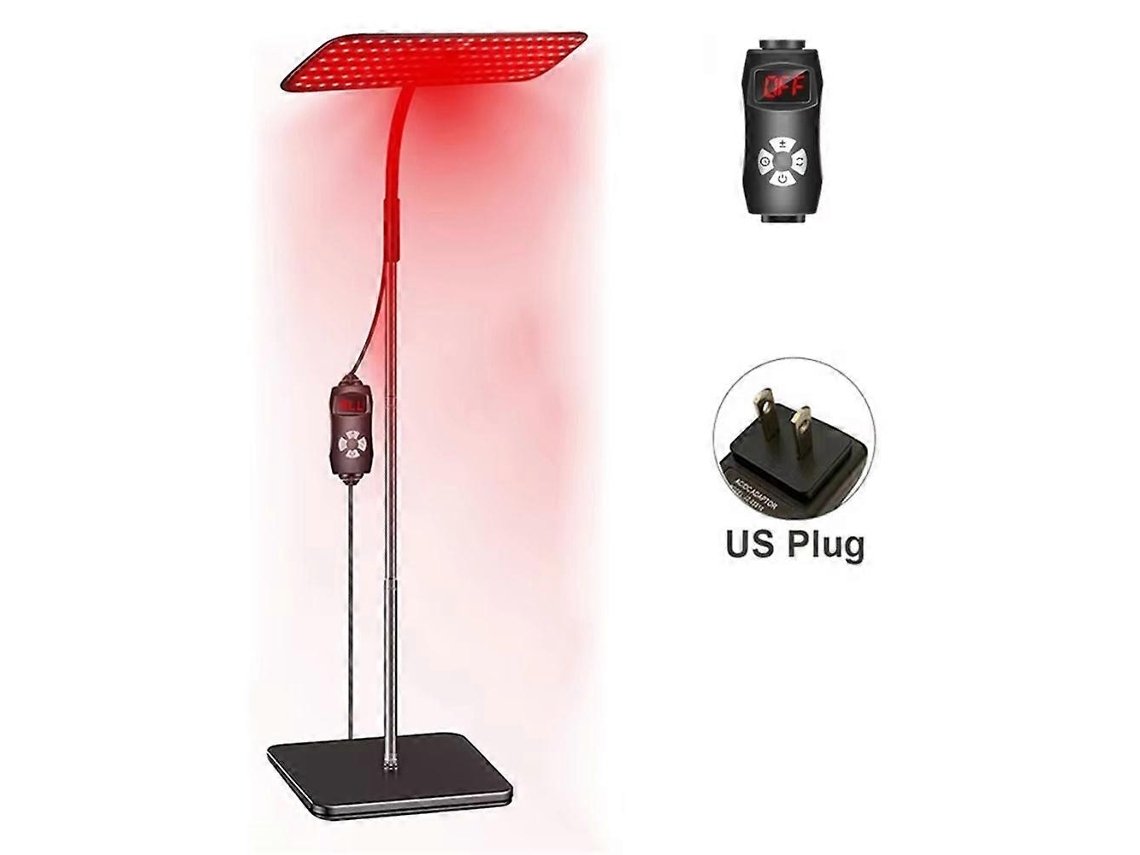 660nm 850nm Led Painel De Terapia De Luz Vermelha Com Suporte Próximo À Lâmpada De Terapia Infravermelha Para Alívio Da Dor Pele C