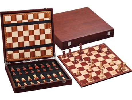 Chess Wooden Set - Schach-Kassette (Xadrez) (Philos)