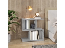 Vidaxl Mesa Cabeceira 50x30x51,5 Cm Derivados Madeira Cinzento Sonoma