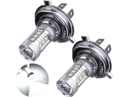 Lâmpadas De Farol Led H4 9003 Hb2, 80w 8000k 4000lm, Kit De Lâmpadas Farol Neblina Ip67 À Prova D Água Baixo Consumo