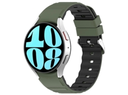 Pulseira De Silicone Horizontal Bicolor