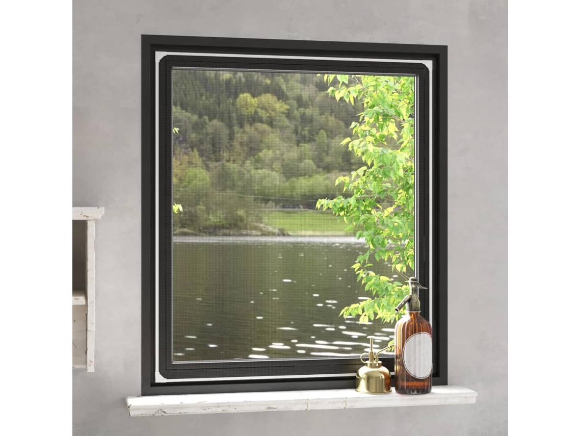 Vidaxl Tela Anti-insetos Magnética Para Janela 130x150 Cm Branco