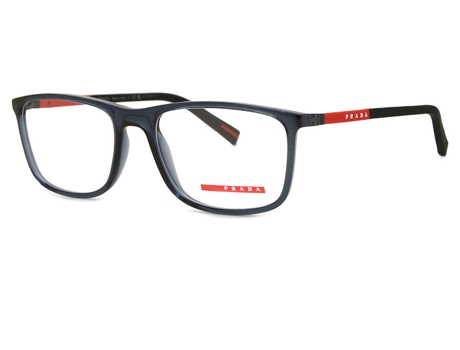 Ps03qv Czh1o1 55 Homens Óculos De Grau Prada Linea Rossa