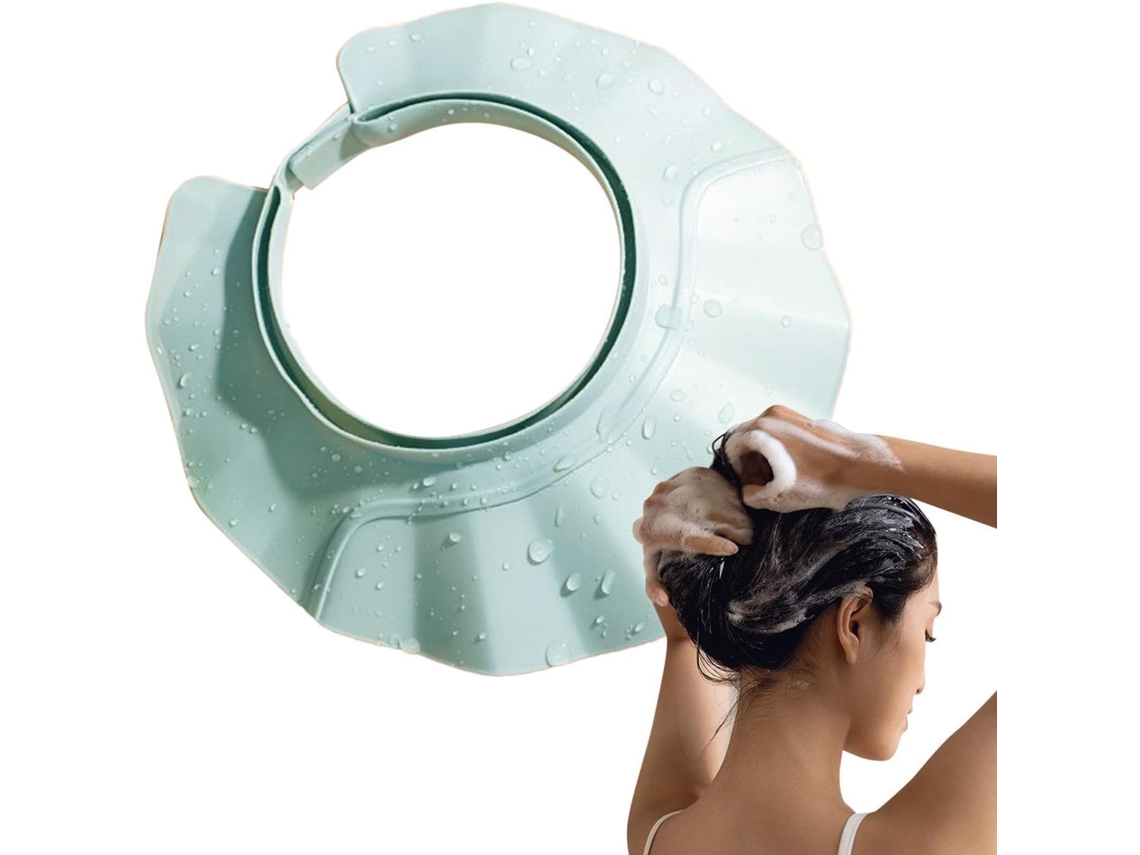 Touca De Banho Ajustável 24cm | Design Com Aba Larga Protetor Cabelo Para Adultos, Cobertura Confortável Para A Cabeça