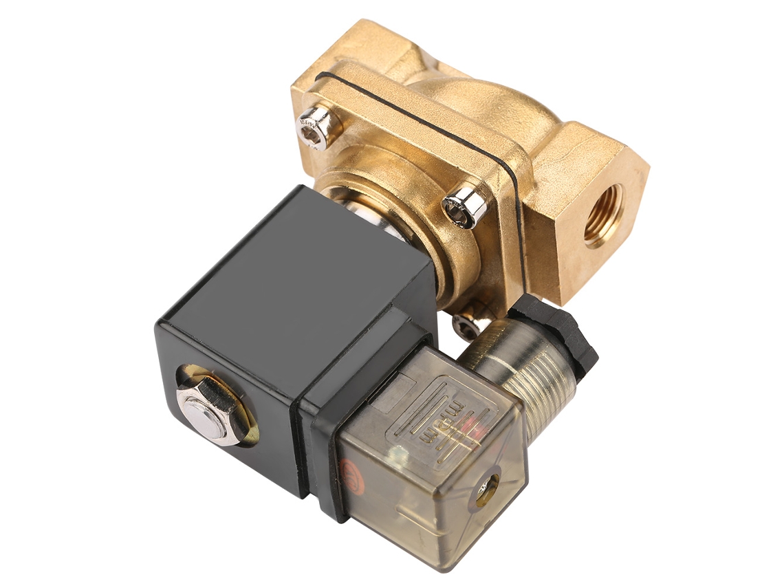 Válvula Solenoide Laxiscreed Ac220v Dupla Comando G1/4 Para Indústrias